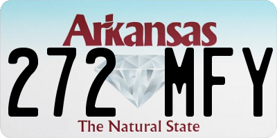 AR license plate 272MFY