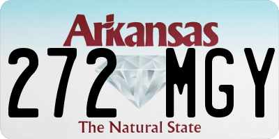 AR license plate 272MGY