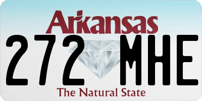 AR license plate 272MHE