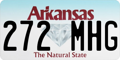 AR license plate 272MHG