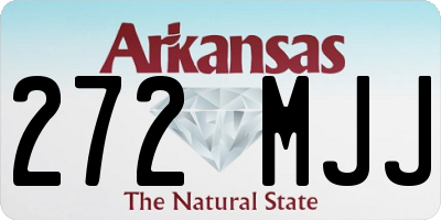 AR license plate 272MJJ