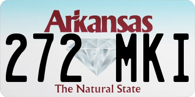 AR license plate 272MKI