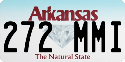 AR license plate 272MMI