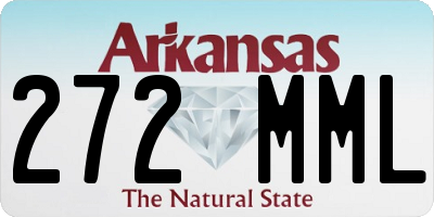 AR license plate 272MML