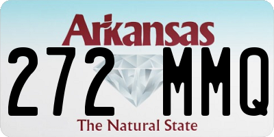AR license plate 272MMQ