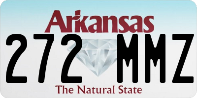 AR license plate 272MMZ