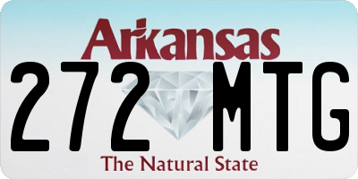 AR license plate 272MTG