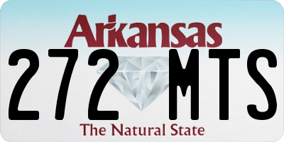 AR license plate 272MTS