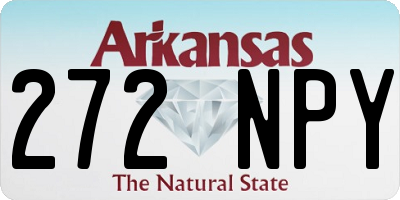 AR license plate 272NPY