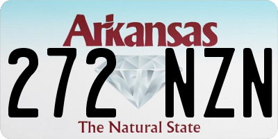 AR license plate 272NZN
