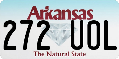 AR license plate 272UOL