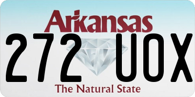 AR license plate 272UOX