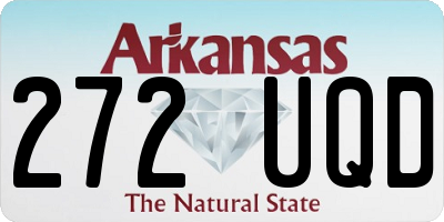 AR license plate 272UQD