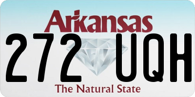 AR license plate 272UQH