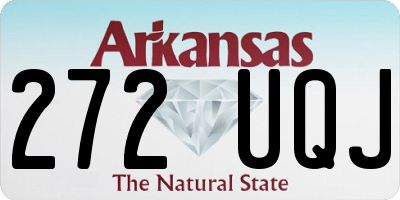 AR license plate 272UQJ