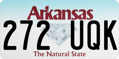 AR license plate 272UQK