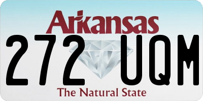 AR license plate 272UQM