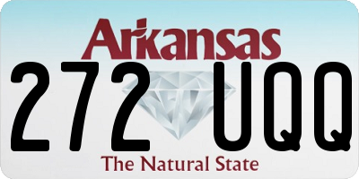 AR license plate 272UQQ