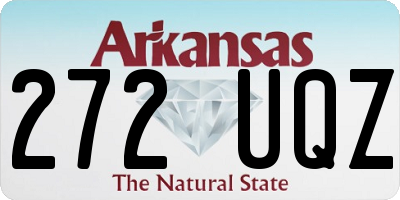 AR license plate 272UQZ