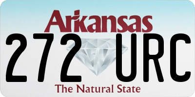 AR license plate 272URC