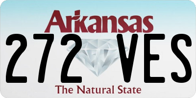 AR license plate 272VES