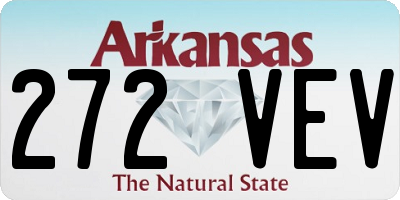 AR license plate 272VEV