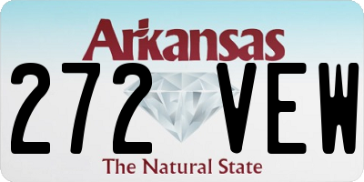 AR license plate 272VEW