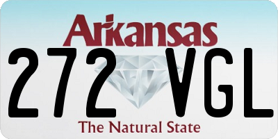 AR license plate 272VGL