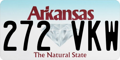 AR license plate 272VKW