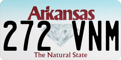 AR license plate 272VNM