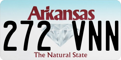 AR license plate 272VNN