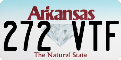 AR license plate 272VTF