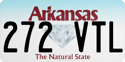 AR license plate 272VTL