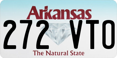 AR license plate 272VTO