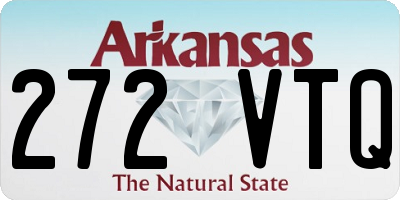 AR license plate 272VTQ