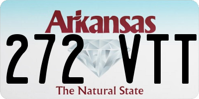 AR license plate 272VTT