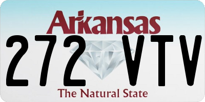 AR license plate 272VTV
