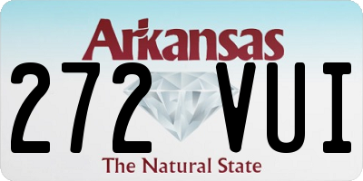 AR license plate 272VUI