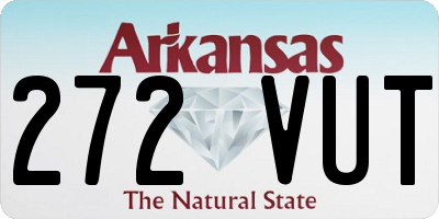 AR license plate 272VUT