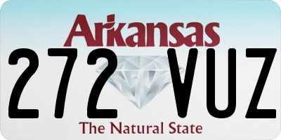 AR license plate 272VUZ