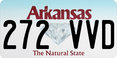 AR license plate 272VVD