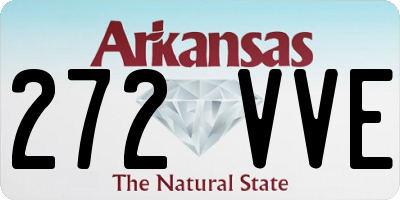 AR license plate 272VVE