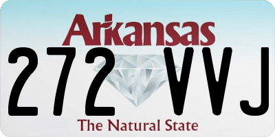 AR license plate 272VVJ