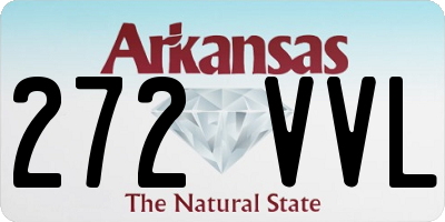 AR license plate 272VVL