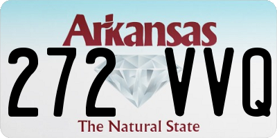 AR license plate 272VVQ