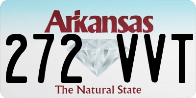 AR license plate 272VVT