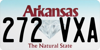 AR license plate 272VXA
