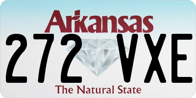AR license plate 272VXE