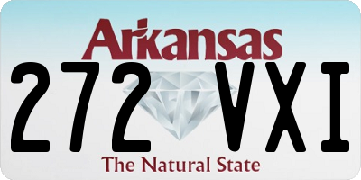 AR license plate 272VXI
