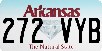AR license plate 272VYB